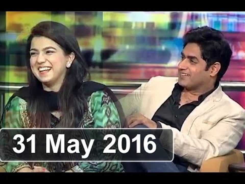 Mazaq Raat - 31 May 2016 - Shaza Fatima Khawaja and Abrar ul Haq - Dunya News
