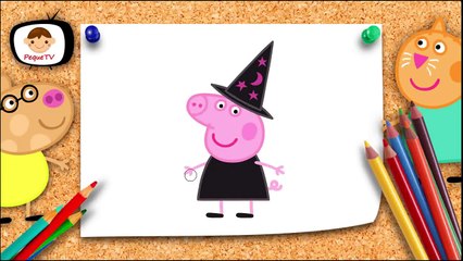 Peppa Pig se veste para o Halloween - Peppa Pig em português.