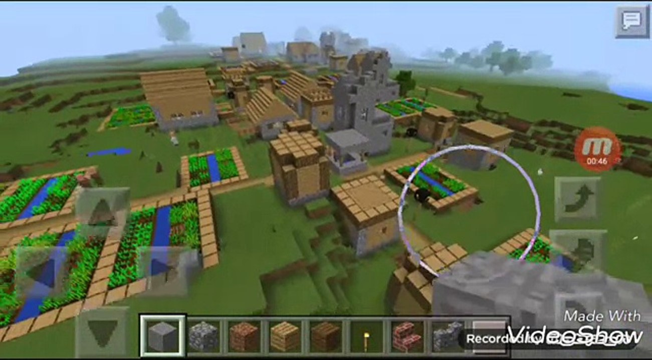 Seed de duas vilas gigantes no Minecraft PE