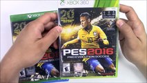 PES 2016 (Pro Evolution Soccer) (PS4_PS3_XBox One_Xbox 360) Unboxing !