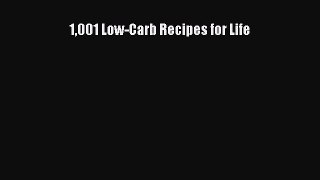 READ FREE E-books 1001 Low-Carb Recipes for Life Free Online
