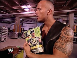 The Rock and Teddy long backstage segment 3.17.2003