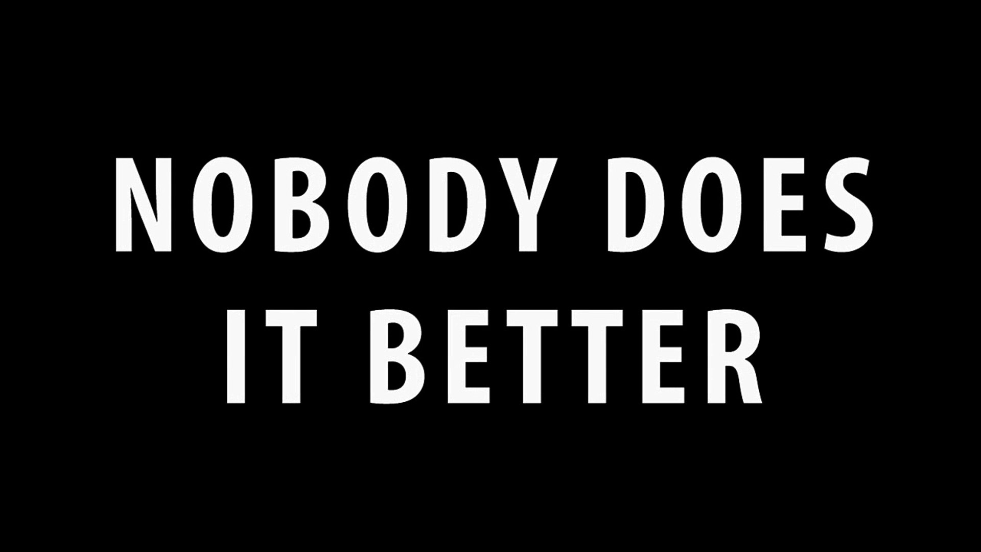 Ariana Grande - Nobody Does It Better [ Lyrics ] - Vidéo Dailymotion