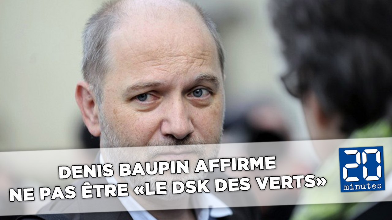 Denis Baupin affirme ne pas être «le DSK des Verts»