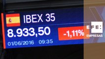 El IBEX 35 pierde los 9.000 puntos y se deja un 1% en la apertura