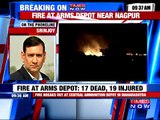 Nagpur_ Major Fire at Arms Depot - 17 Killed