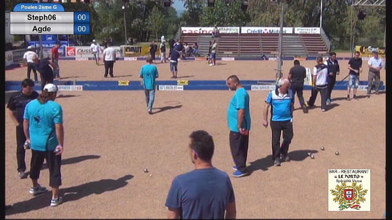 6ème International d'Andrézieux-Bouthéon : poules parties des gagnants Steph06 vs Agde