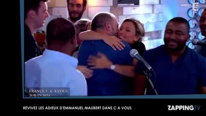 Emmanuel Maubert décédé : Revivez ses adieux dans C à Vous (Vidéo)