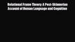 Read Relational Frame Theory: A Post-Skinnerian Account of Human Language and Cognition Ebook