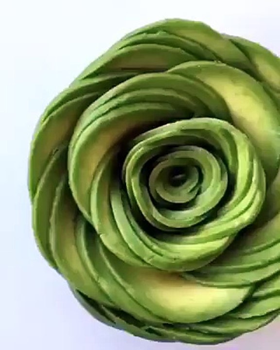 Comment réaliser des fleurs magnifiques avec vos fruits et légumes - Tuto