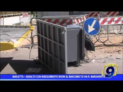 Barletta | Assalto con inseguimento al bancomat di via R Margherita