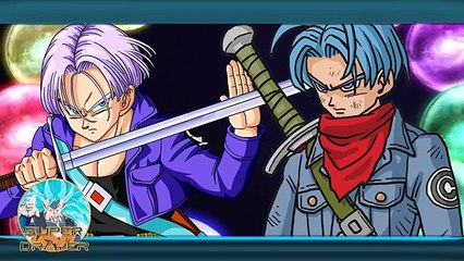 Dragón Ball Super  ¿PORQUE SON TAN DIFERENTES  TRUNKS DEL FUTURO ANTES Y AHORA