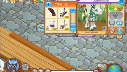 Let's Play Animal Jam! Episode 28: RARE SHORT WRISTBAND FROM CRYSTALMINER2364 + FORGOTTEN DESERT!