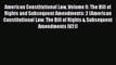 Read American Constitutional Law Volume II: The Bill of Rights and Subsequent Amendments: 2