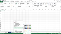 Excel Kurs Podstawowy #24 Jak zmienić kolor karty arkusza