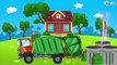 Tractor Pavlik in Car Cartoons for children. Garbage Truck in action! Construction Vehicles for kid