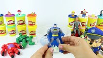 PlayDoh Spiderman Giant Surprise Eggs Unboxing Toys; Peppa Pig Paw Patrol MinionS