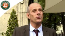 Roland-Garros 2016 - Visite du Stade Jean Bouin avec Guy Forget