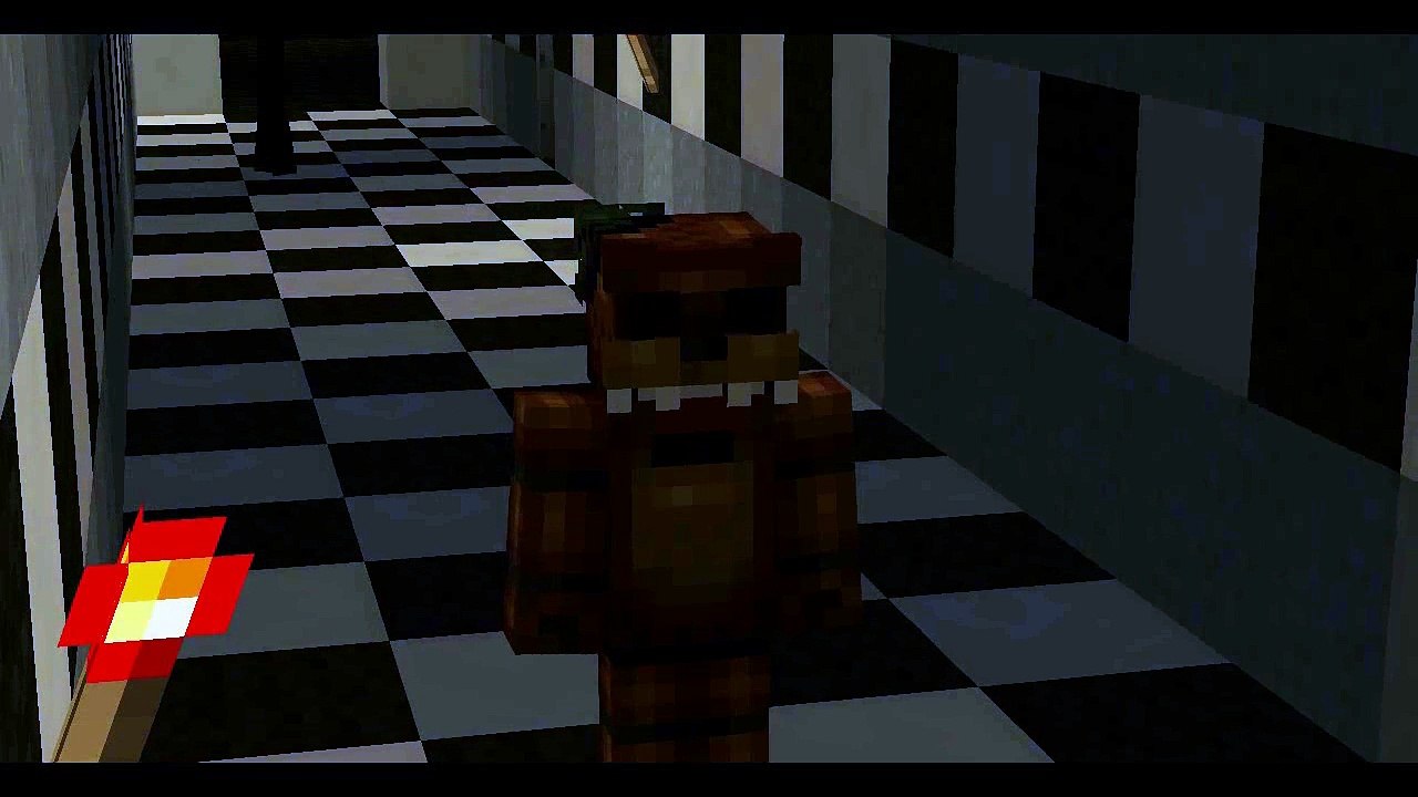 Five nights at freddys 3 song (Die in the fire)Minecraft Machinima