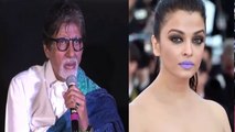 Aishwarya's Purple Lips Amitabh Bachchan's Hilarious Reply