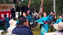 Japanese traditional dance -- Garlic festival!