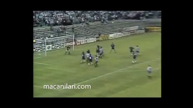 13.09.1989 - 1989-1990 UEFA Cup 1st Round 1st Leg Atletico Madrid 1-0 ACF Fiorentina