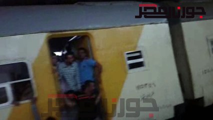 نرصد وصول  قطار الغلابة للاسكندرية