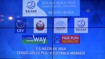 Balkan Plaj Voleybolu Şampiyonası, Bursa'da Yapılacak