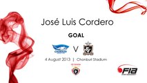 José Luis Cordero - Ratchaburi FC 2-4 Chonburi FC - TPL 2013