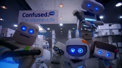 Funny nano robots dancing