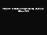 Read Principles of Health Interoperability: SNOMED CT HL7 and FHIR Ebook Free