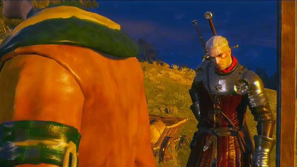 The witcher 3 Hearts of Stone, parte 141, Abrete sesamo, Hablando con la acrobata y el cocinero