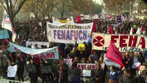 Sindicatos vuelven a marchar en Chile por mejoras laborales