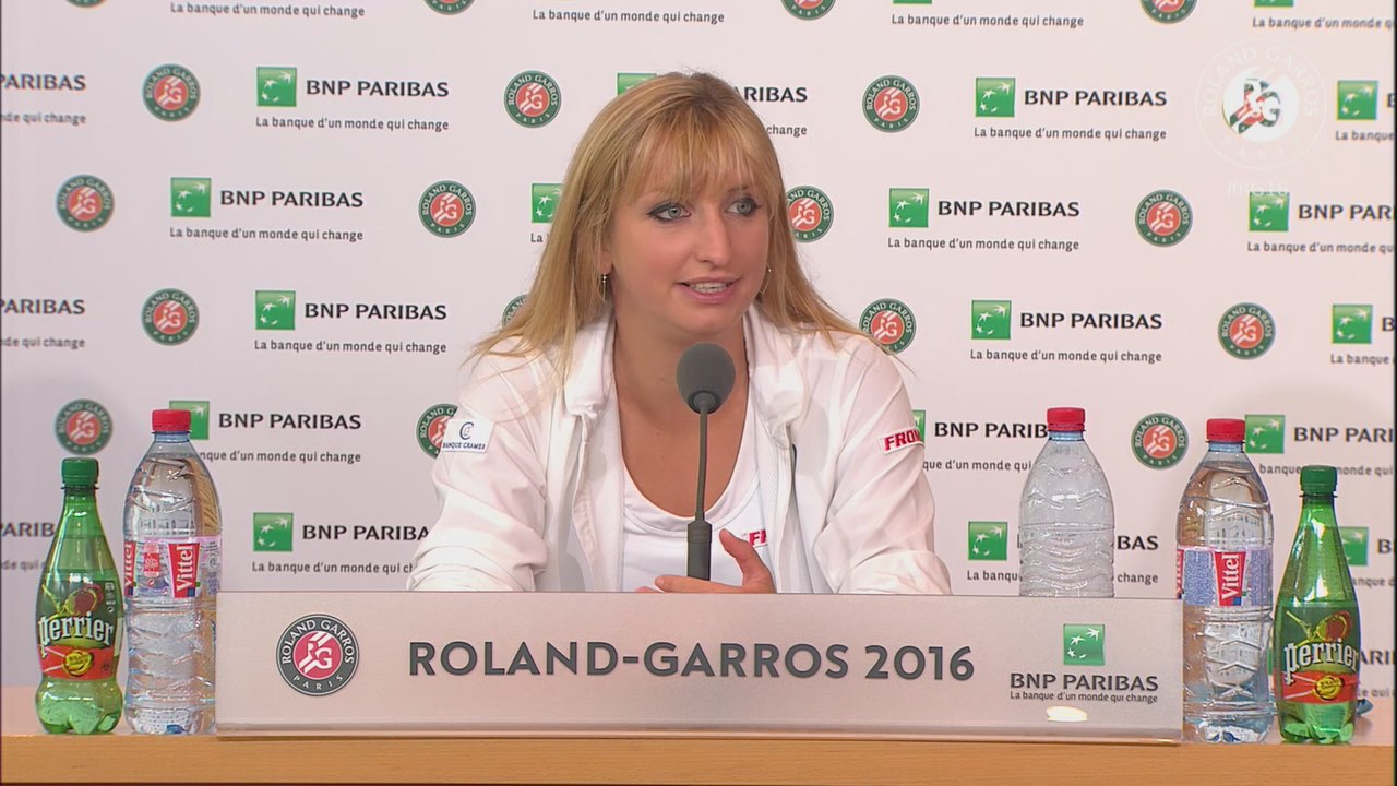 Roland-Garros 2016 - Conférence de presse Timea Bacsinszky - 1/8