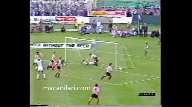 13.09.1989 - 1989-1990 European Champion Clubs' Cup 1st Round 1st Leg Derry City FC 1-2 Benfica