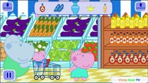 Peppa Pig Em Portugues dentro supermercado | Jogos Para Crianças | Jogos Peppa Pig VickyCoolTV