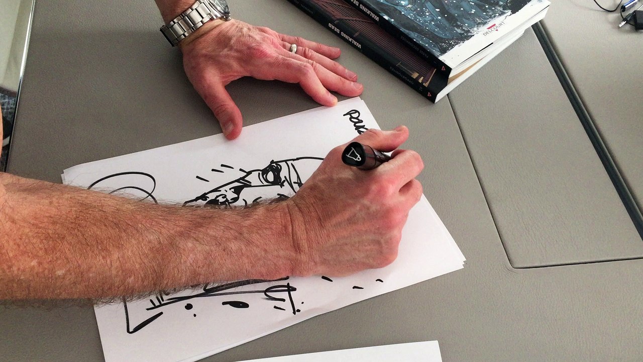 Charlie Adlard pour les 30 ans des éditions Delcourt