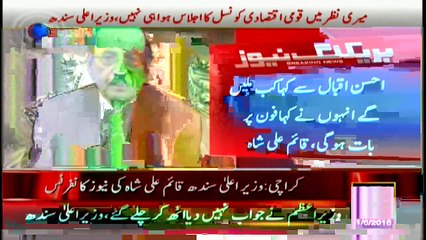 Shah says meeting of National Economic Council was not even held