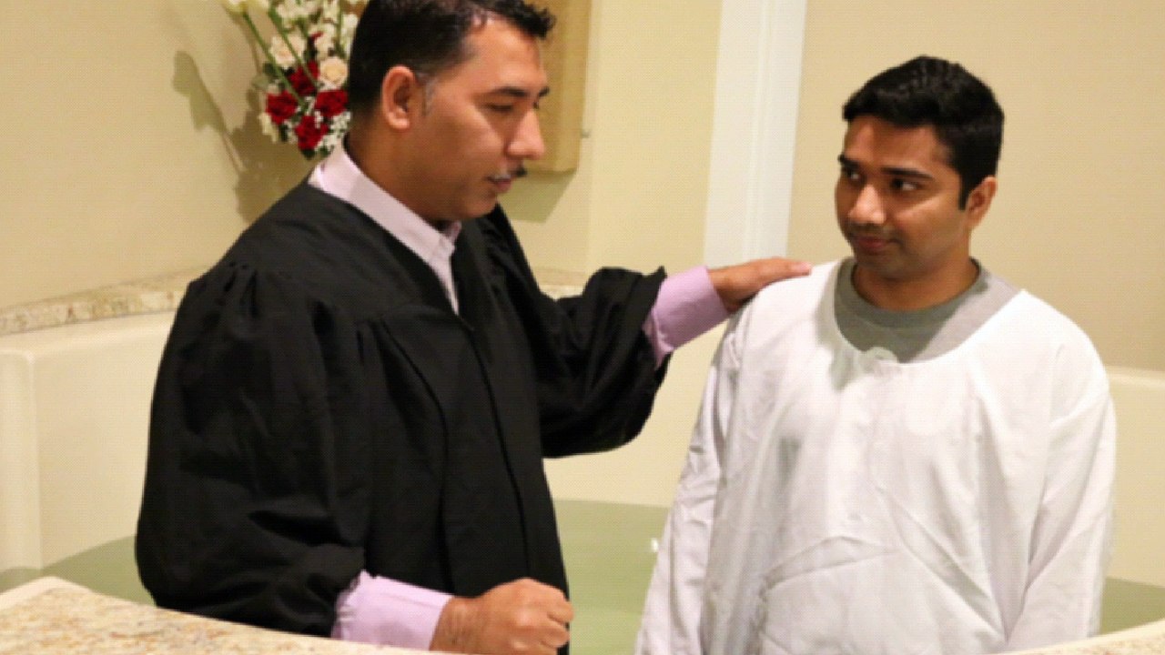 Baptism service
