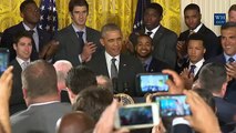 President Obama Honors the 2016 NCAA Champion Villanova Wildcats Men's Basketball Team