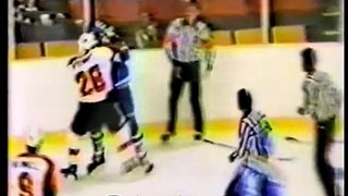 Jan 27, 1985 Craig Coxe vs Al Stewart Fredericton Express vs Maine Mariners AHL