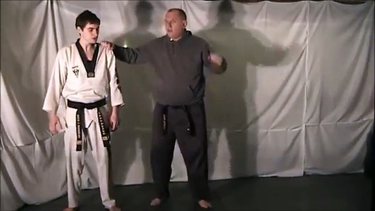 Self Defense Technique Tuesday #166 Defense Against a Shoulder Grab Tricep Roll