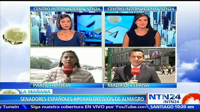 Senadores españoles apoyan decisión de Luis Almagro de invocar la Carta Democrática para Venezuela
