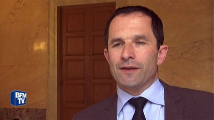 Benoit Hamon: "Deschamps n'est pas raciste mais il ne faut pas nier le climat et le FN qui fait 35%"