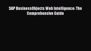 READbookSAP BusinessObjects Web Intelligence: The Comprehensive GuideREADONLINE