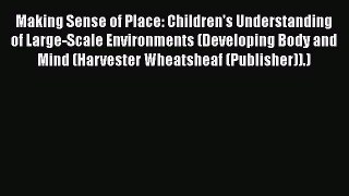 Read Making Sense of Place: Children's Understanding of Large-Scale Environments (Developing