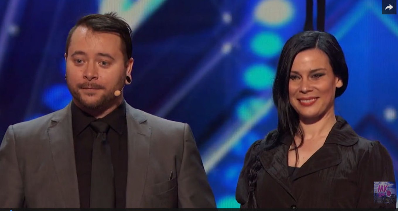 Ryan Stock & AmberLynn Gross Act Makes the Audience Squirm America's Got Talent 2016 Auditions