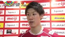 男子バレー 日本 VS ポーランド ストレート負けを喫する 石川祐希が試合について語った