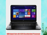 HP 15-G010DX 15.6 Laptop PC - AMD Quad-Core A6-6310 / 4GB Memory / 500GB HD / DVD±RW/CD-RW