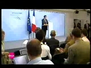sarkozy bourré au g8